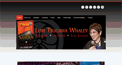 Desktop Screenshot of loriwhaley.com