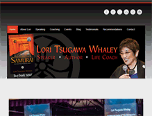 Tablet Screenshot of loriwhaley.com